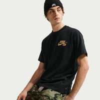Logo Skate T-Shirt - Black - Town City