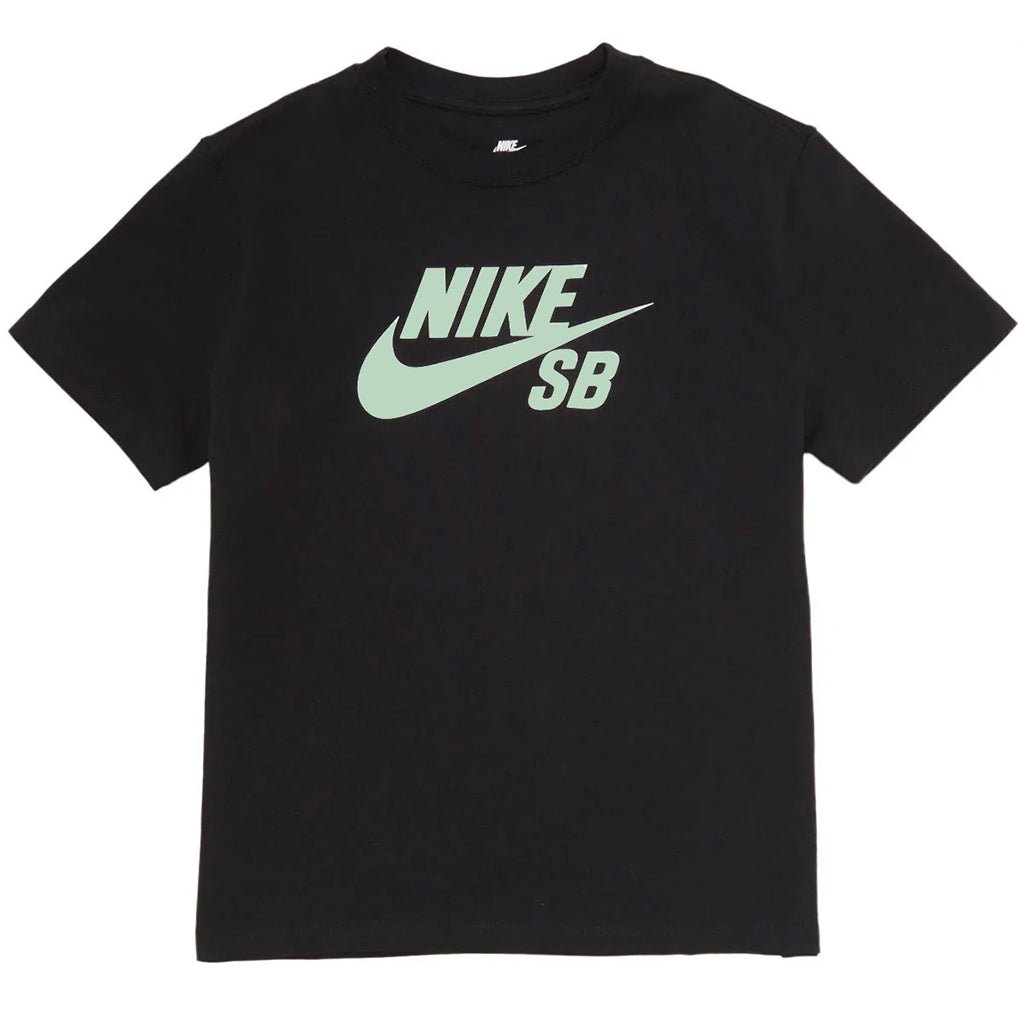 Logo Skate T-Shirt - Black/Pistachio Frost - Town City