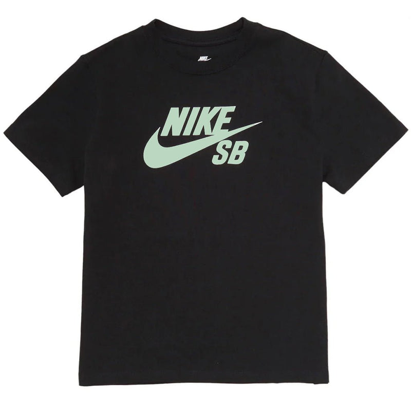 Logo Skate T-Shirt - Black/Pistachio Frost - Town City