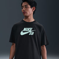 Logo Skate T-Shirt - Black/Pistachio Frost - Town City
