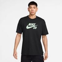 Logo Skate T-Shirt - Black/Pistachio Frost - Town City