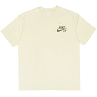 Logo Skate T-Shirt - Coconut Milk - Town City