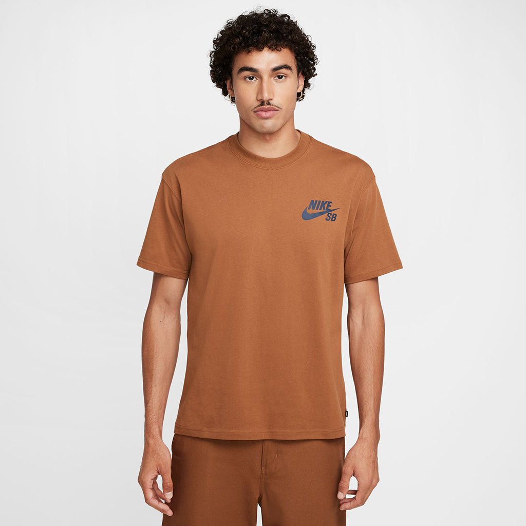 Logo Skate T-Shirt - LT British Tan - Town City