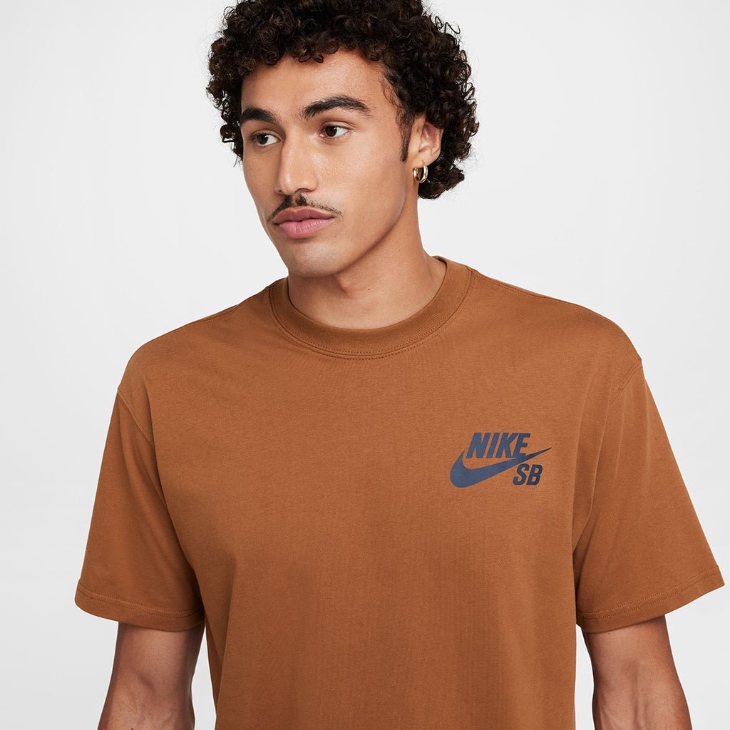 Logo Skate T-Shirt - LT British Tan - Town City