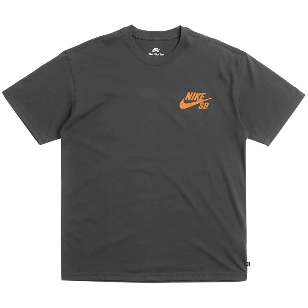 Logo Skate T-Shirt - Smoke Grey - Town City