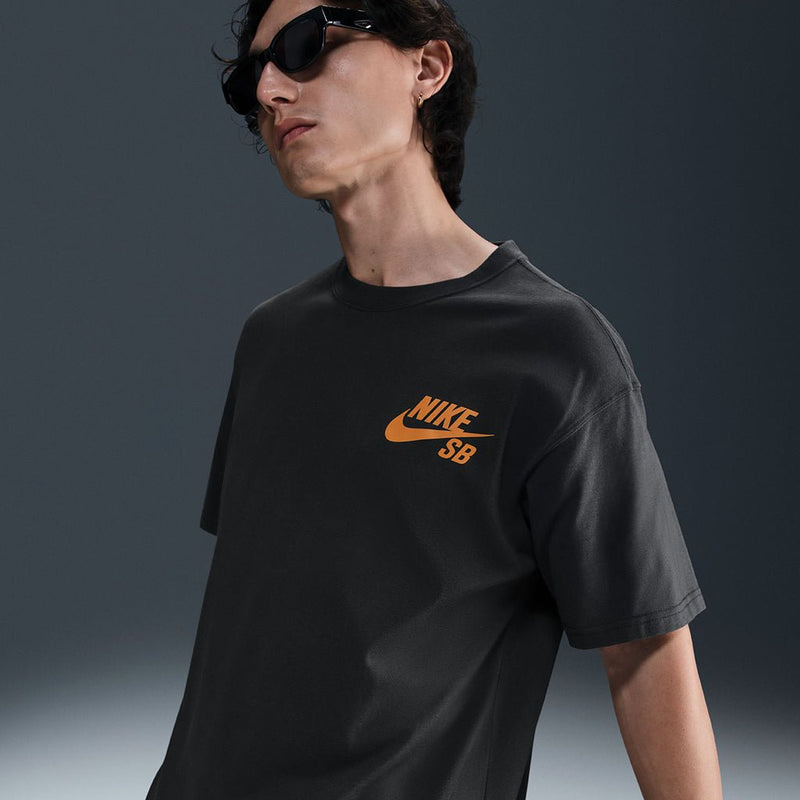 Logo Skate T-Shirt - Smoke Grey - Town City