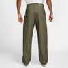 Loose Denim Skate Trousers - Medium Olive - Town City