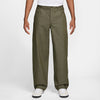 Loose Denim Skate Trousers - Medium Olive - Town City