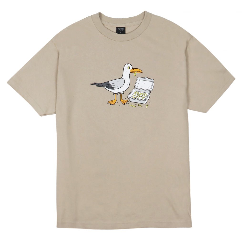 Lunch T-Shirt - Sand - Town City