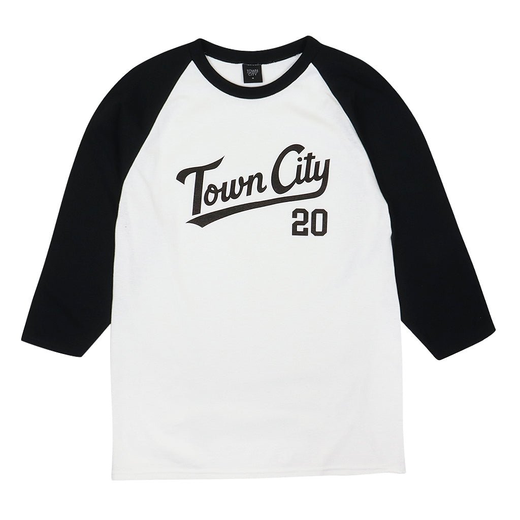 Major League Baseball Tee - White/Black - Town City