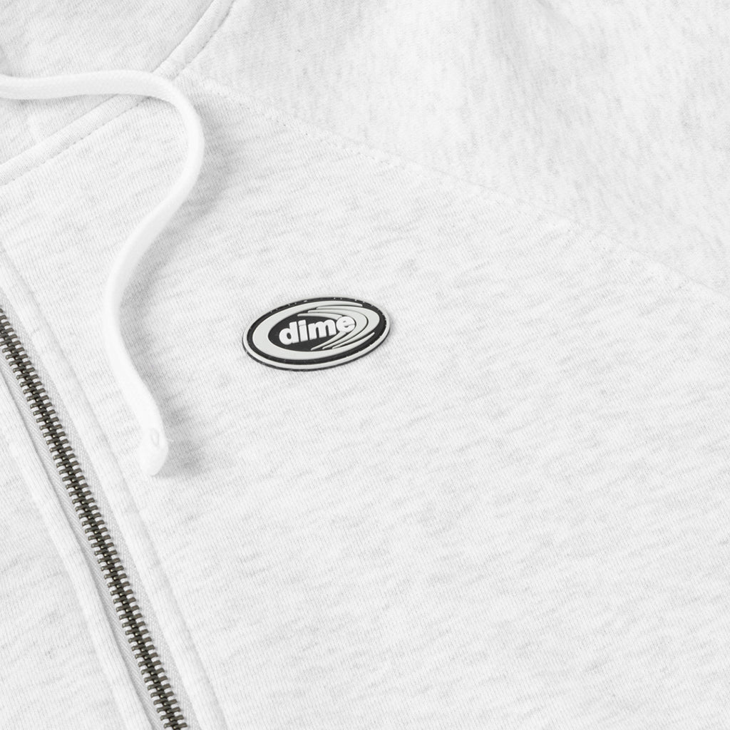 Marathon Zip Hoodie - Ash - Town City