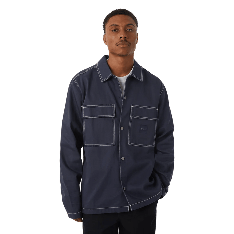 Mason Shacket in Navy - Town City