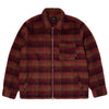 Megablast Plaid Jacket - Berry - Town City