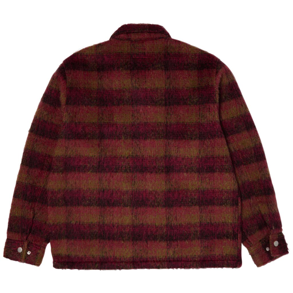 Megablast Plaid Jacket - Berry - Town City