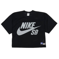 Mesh Football Jersey Skate Top - Black - Town City