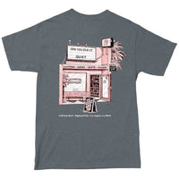 Millard Shop Tee - Charcoal - Town City