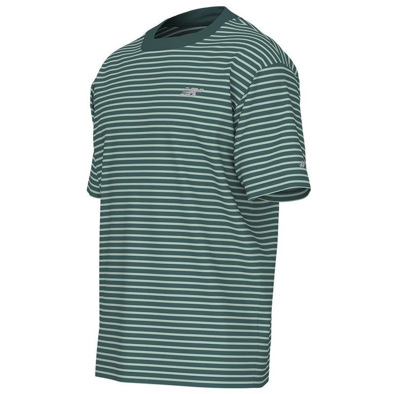 NB Numeric Stripe T-Shirt - New Spruce - Town City