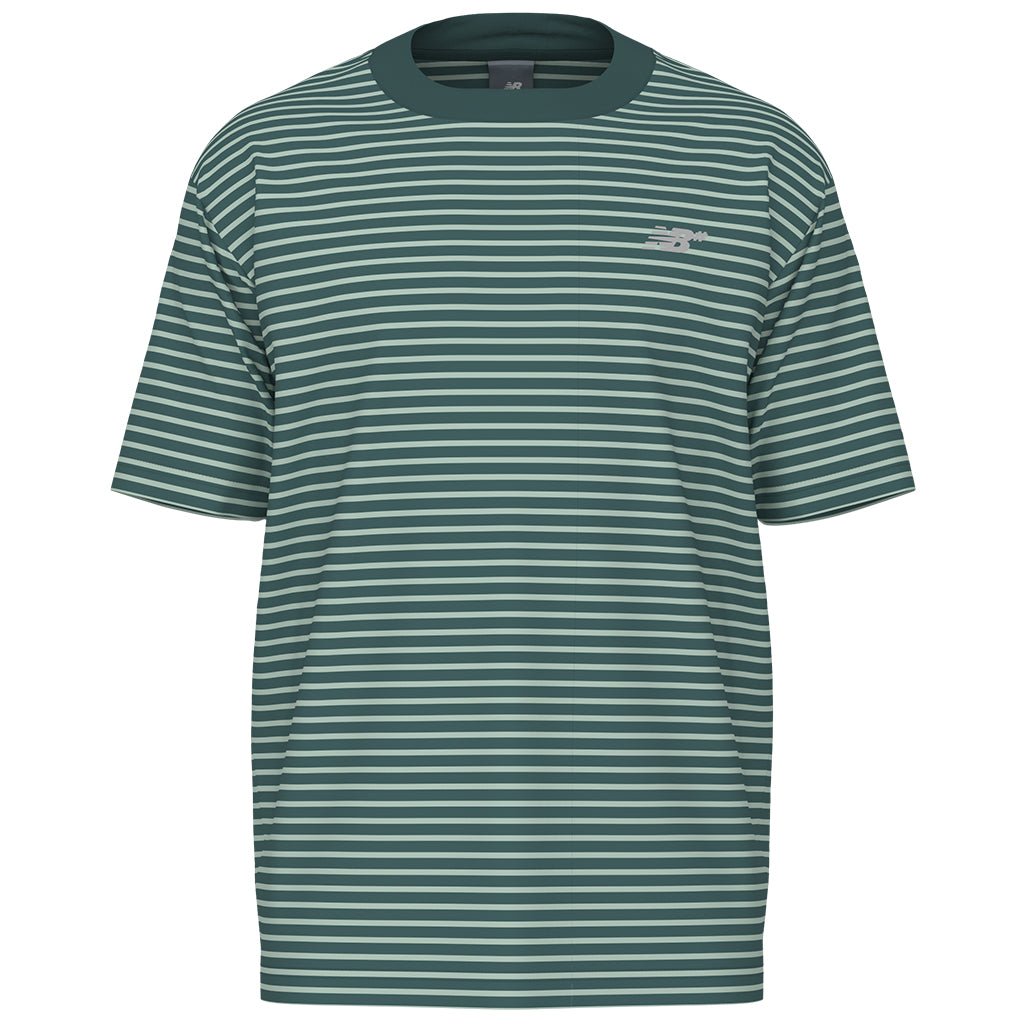 NB Numeric Stripe T-Shirt - New Spruce - Town City