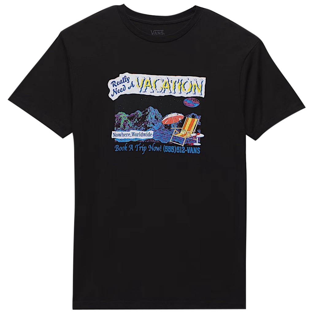 Need A Vacation T-Shirt - Black - Town City