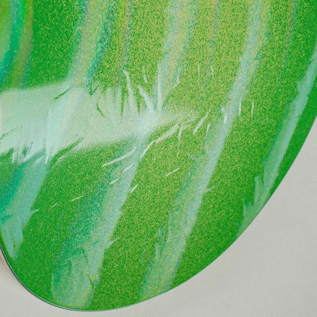 Neon Green Stamp Embossed - 8.5 - Town City