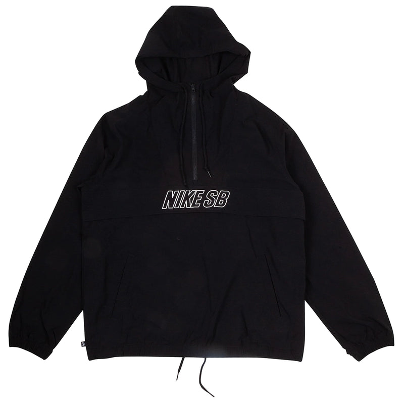 Anorak Skate Jacket - Black/White