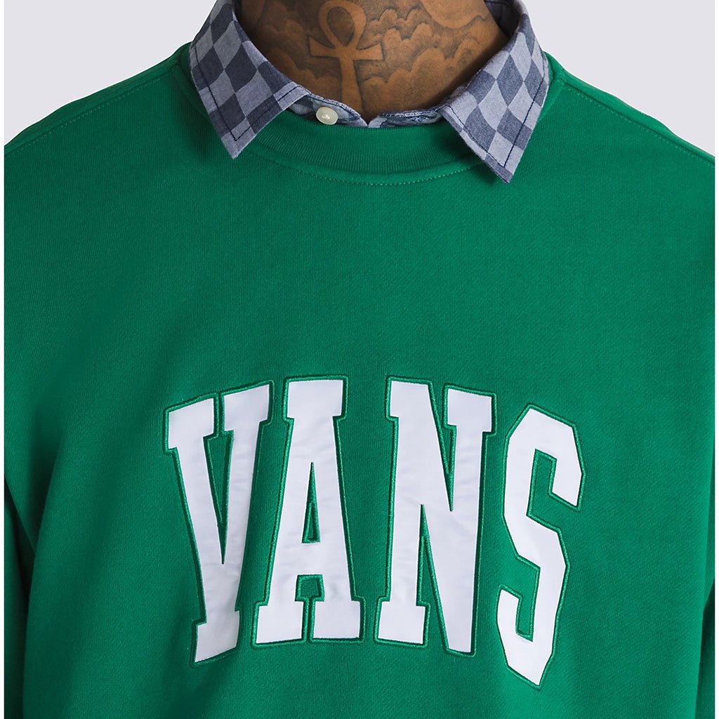 Original Standards Varsity Loose Crew Sweatshirt - Verdant Green - Town City