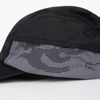 Perforated Tech Cap - Black - Town City