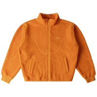 Polar Fleece Sherpa Zip - Orange - Town City