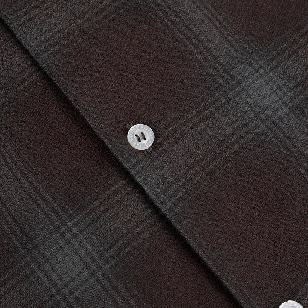 Premium Flannel Shirt - Bordeaux - Town City
