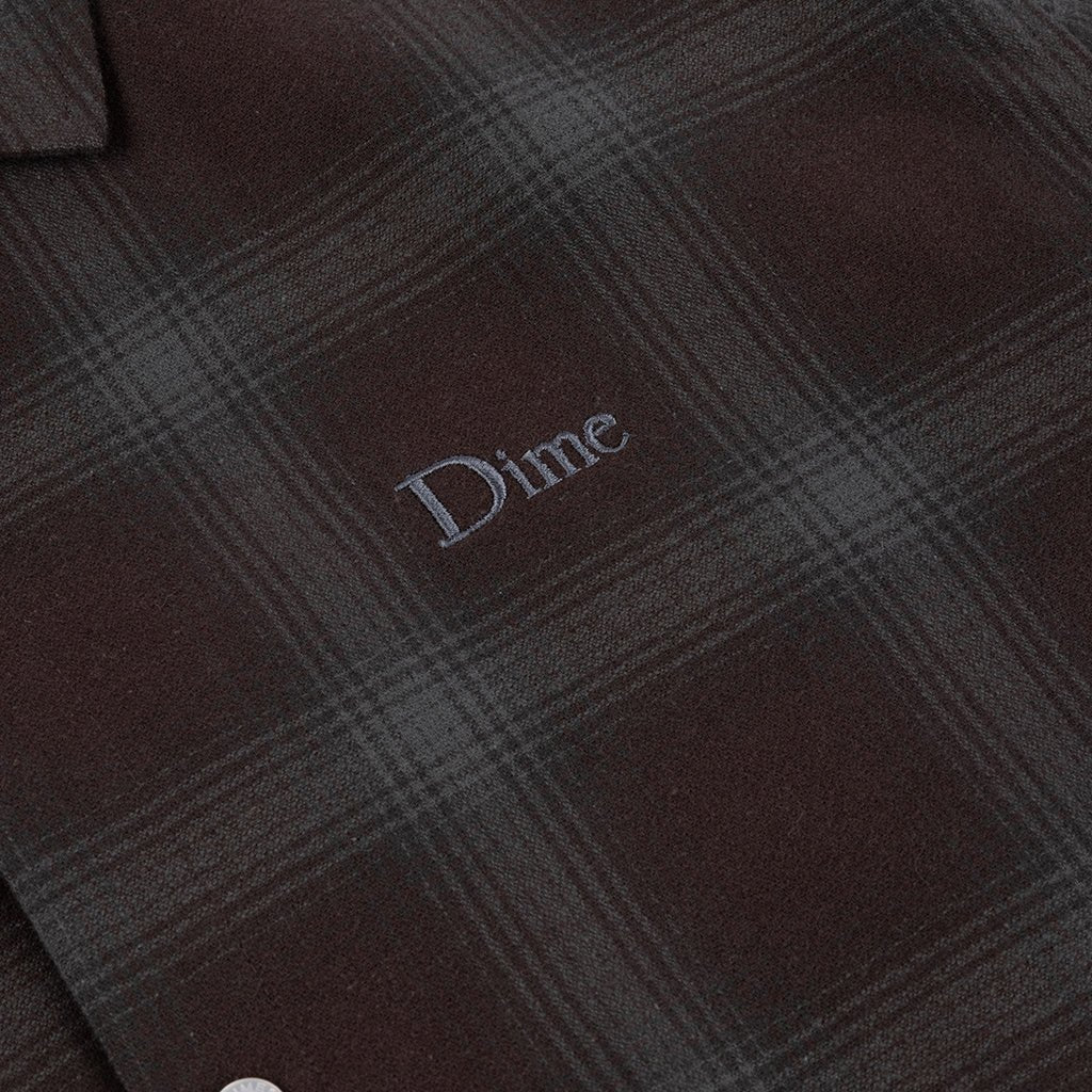 Premium Flannel Shirt - Bordeaux - Town City