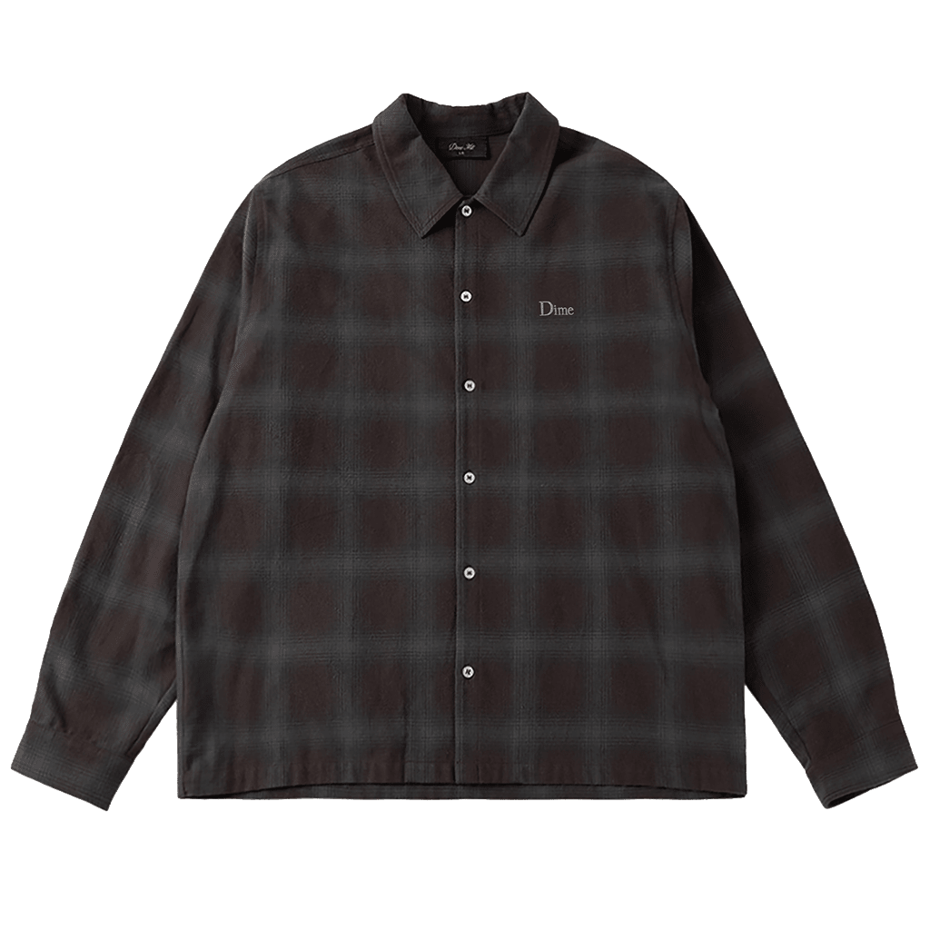 Premium Flannel Shirt - Bordeaux - Town City