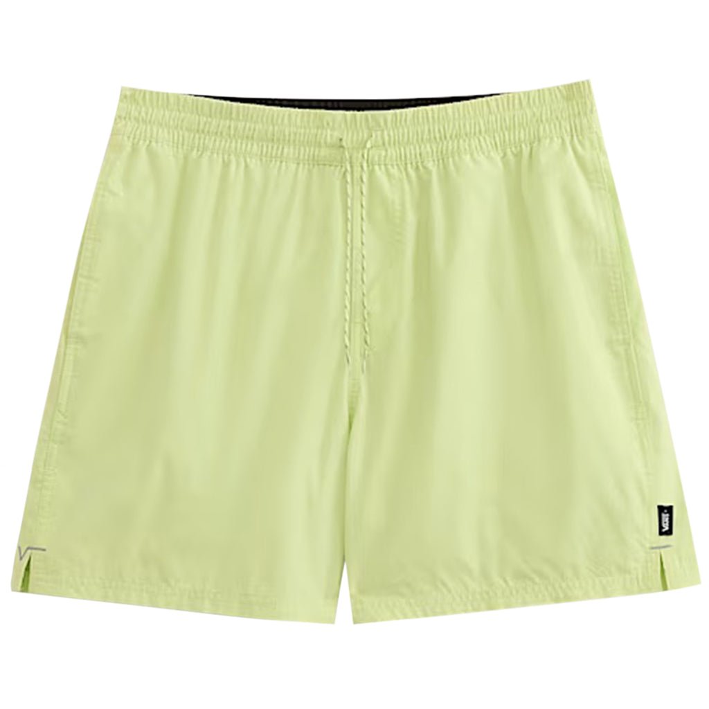 Primary Solid Elastic 17" Boardshorts - Lime Green - Town City