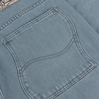 Relaxed Denim Pants - Steel Blue