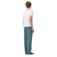 Relaxed Denim Pants - Steel Blue