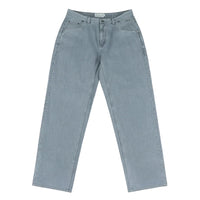 Relaxed Denim Pants - Steel Blue