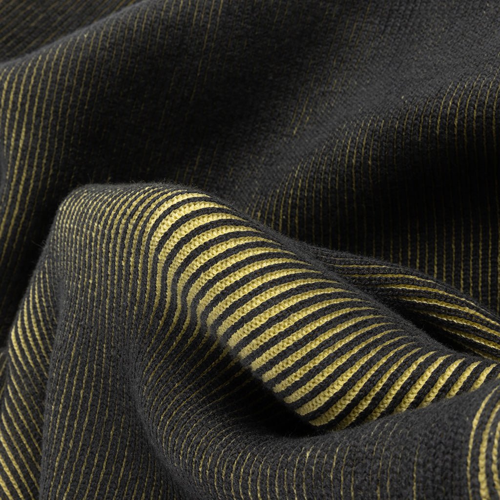Printed Rib Sweater - Black/Yellow - Town City