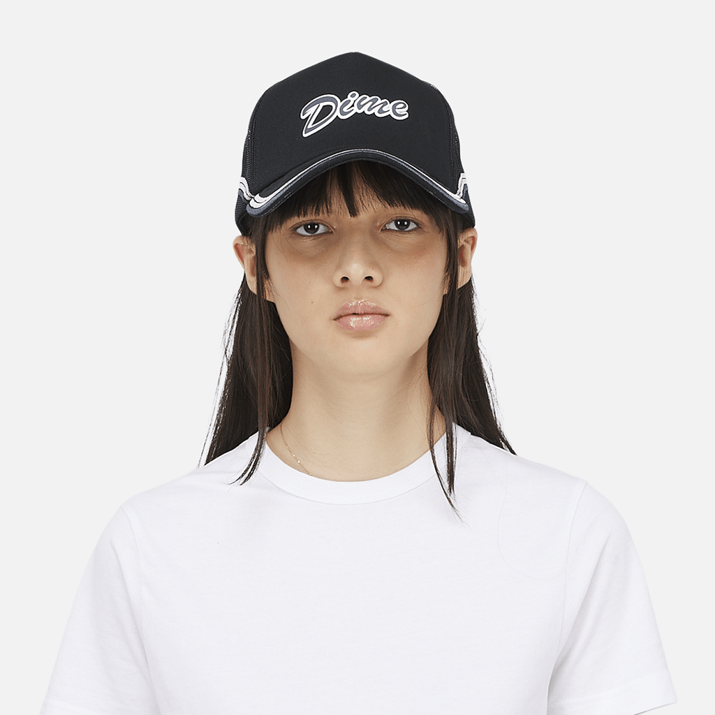 Race Trucker Hat - Black - Town City