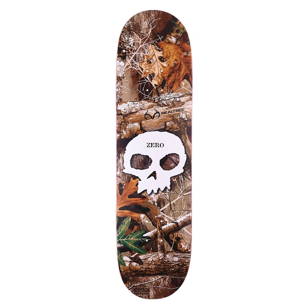 Real Tree Single Skull White - 8.5 - Town City