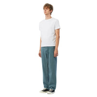 Relaxed Denim Pants - Steel Blue - Town City