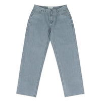 Relaxed Denim Pants - Steel Blue - Town City
