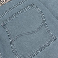 Relaxed Denim Pants - Steel Blue - Town City