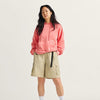 Retro Pullover Hoodie - Porcelain Rose Pink - Town City