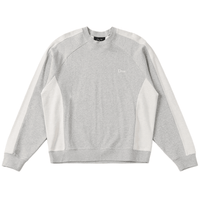 Reversed French Terry Crewneck - Ash - Town City