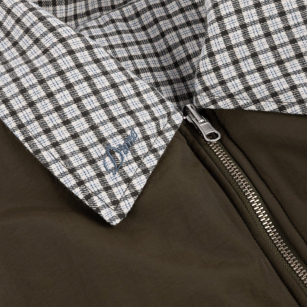 Reversible Bomber Jacket - Olive - Town City