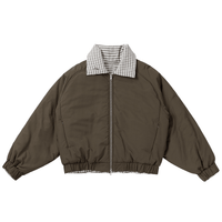 Reversible Bomber Jacket - Olive - Town City