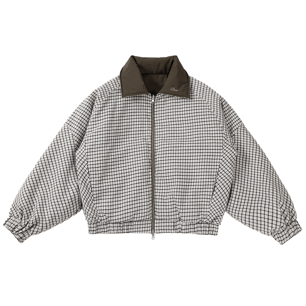 Reversible Bomber Jacket - Olive - Town City