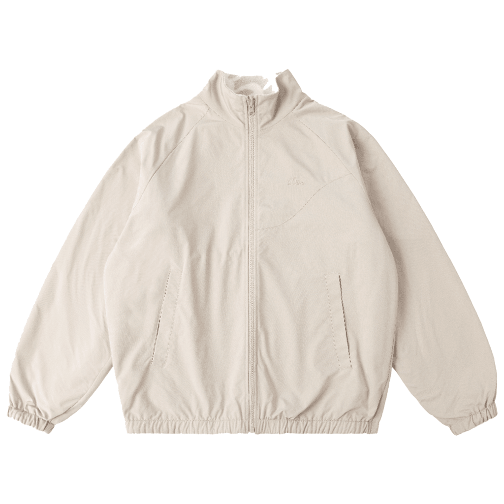 Reversible Chilling Fleece - Granite/Bone - Town City