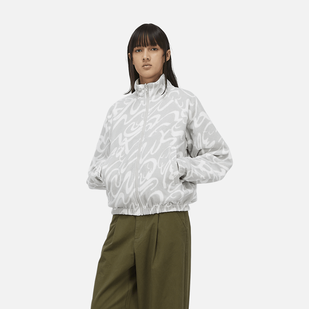 Reversible Chilling Fleece - Granite/Bone - Town City