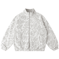 Reversible Chilling Fleece - Granite/Bone - Town City