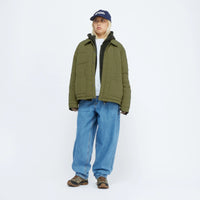 Reversible Insulated Jacket - Moss/Army - Town City